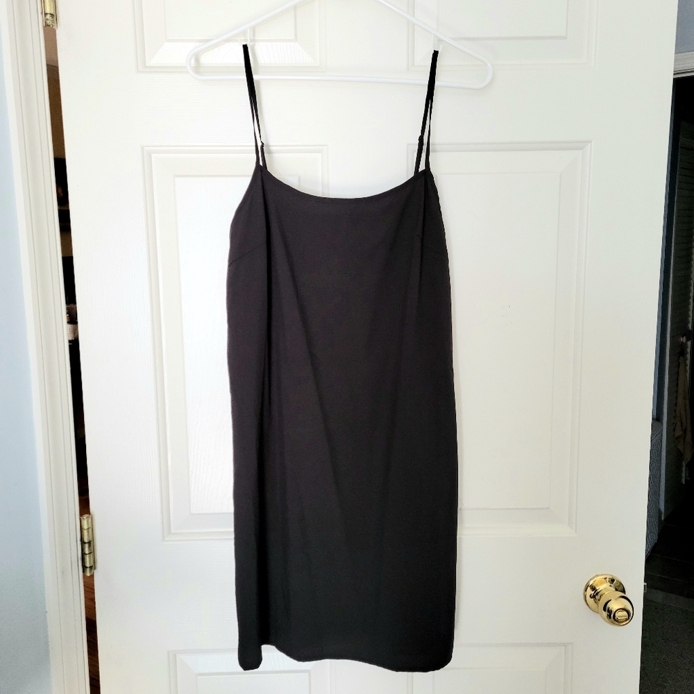 🚫*SOLD* NWOT Anthropologie Amal embroidered black long sleeve tie waist dress - Picture 8 of 11